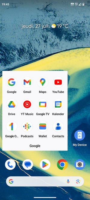 Sélectionnez Gmail