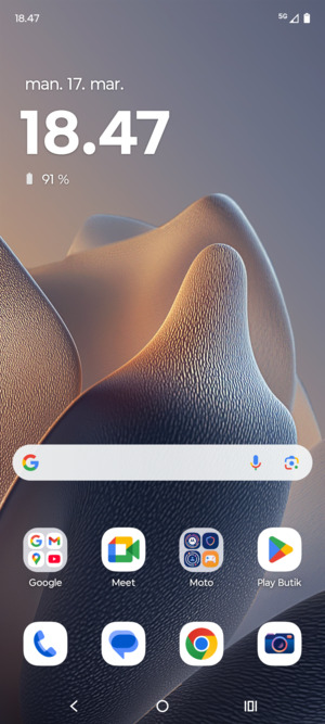 Vælg Google