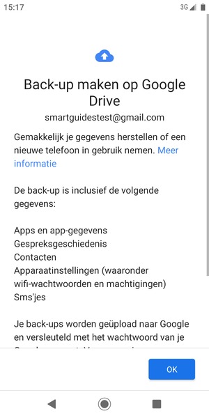 Selecteer OK