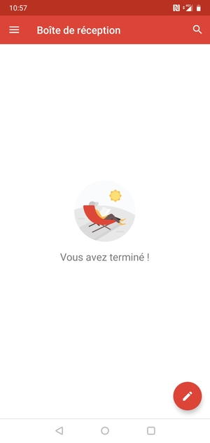 Votre messagerie Gmail est prête à l'emploi