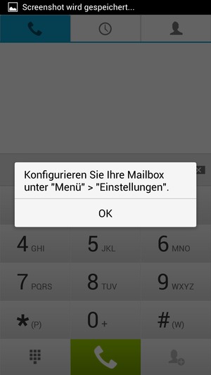 Wählen Sie OK