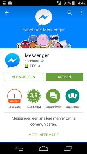 Selecteer OPENEN