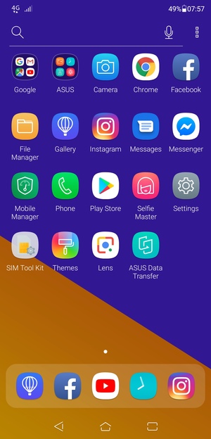 Select Settings
