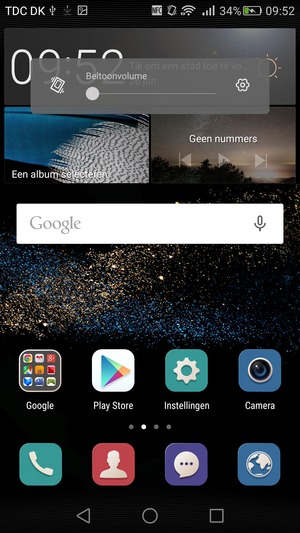 Klik nog een keer voor trilmodus, deze wordt goedgekeurd met een korte trilling