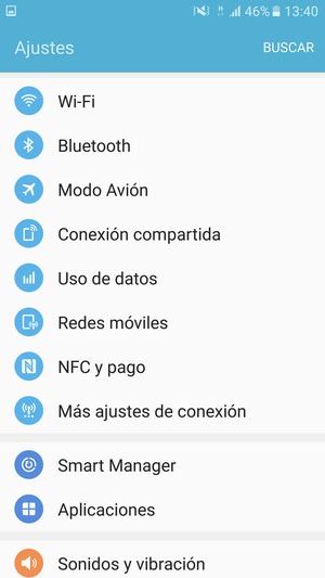 Seleccione Wi-Fi