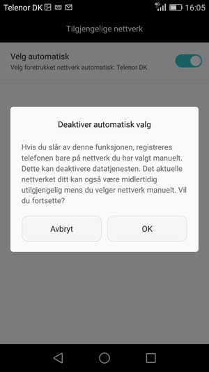 Velg OK