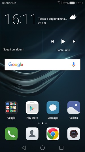 Seleziona Play Store