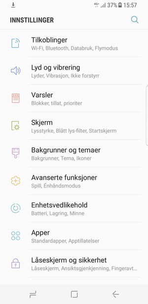 Velg Tilkoblinger