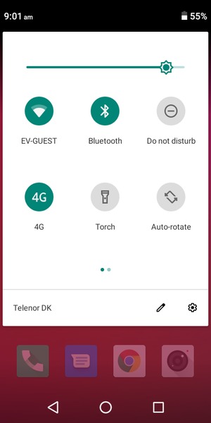 Turn off Wi-Fi and Bluetooth
