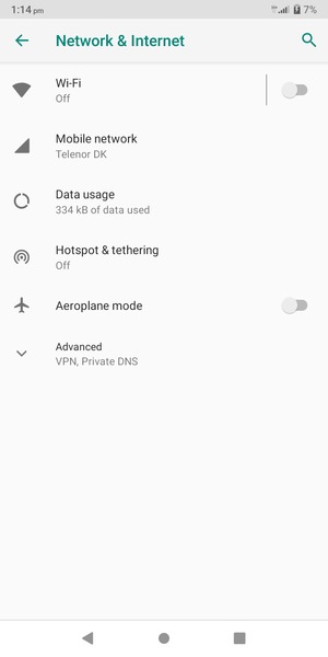 Select Mobile network