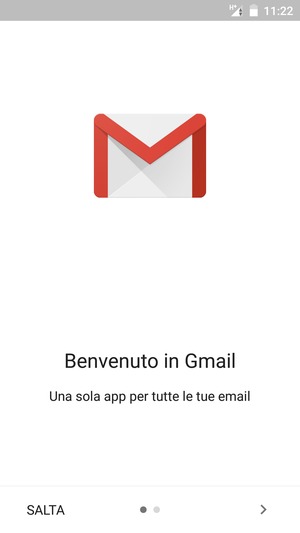 Seleziona AVANTI