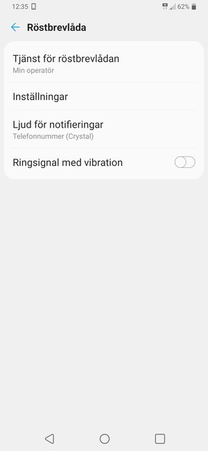 Välj Inställningar