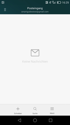 Ihr Gmail/Hotmail Konto ist einsatzbereit