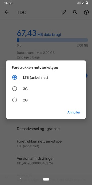 Vælg din foretrukne mulighed