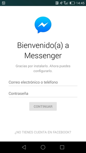 Su aplicación está lista para usar