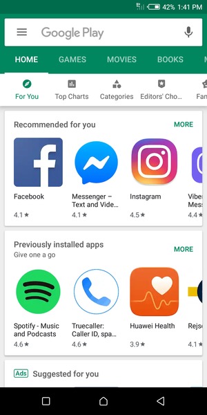Select the Search bar