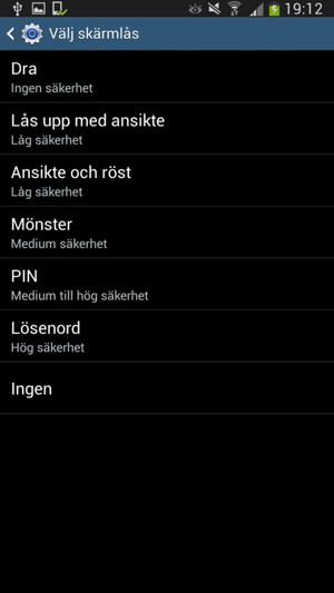 Välj Mönster