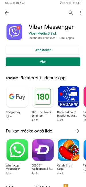 Vælg Åbn