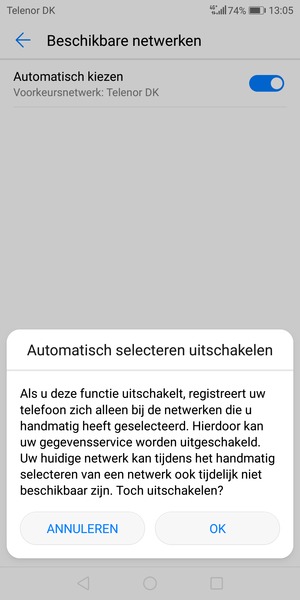 Selecteer OK