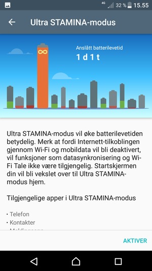Velg AKTIVER