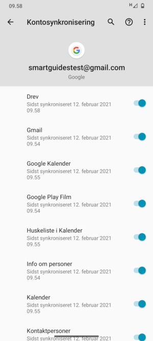 Vælg Menu-knappen