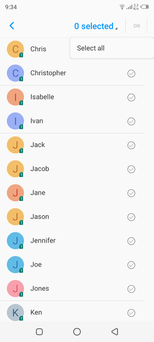 Select Select all