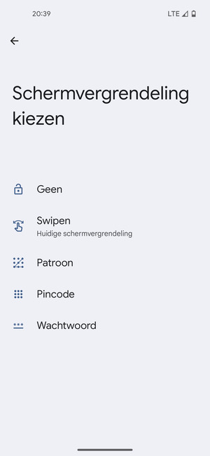 Selecteer Patroon