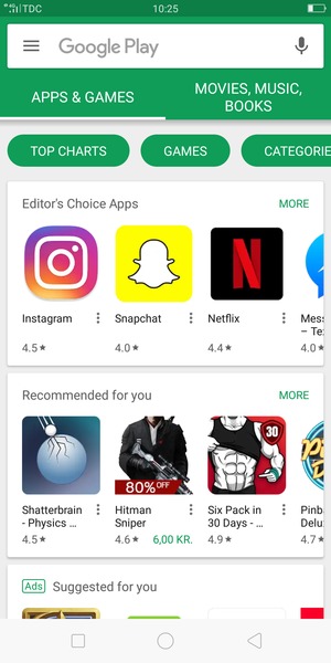 Select the Search bar