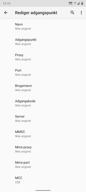 Indtast MMS-oplysninger