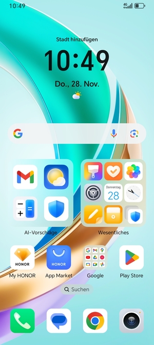 Wählen Sie Telefon