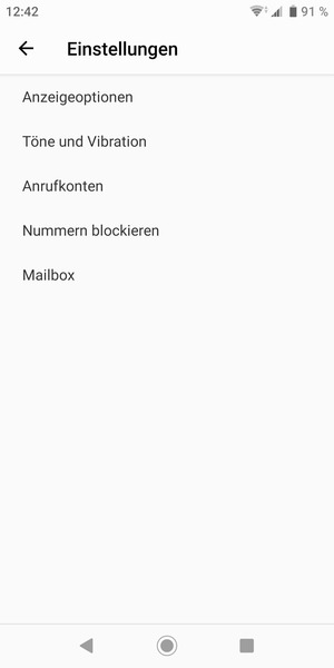 Wählen Sie Mailbox
