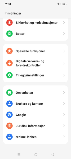 Bla til og velg Brukere og kontoer