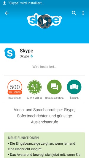 Warten Sie, bis der Installationsprozess  beendet ist
