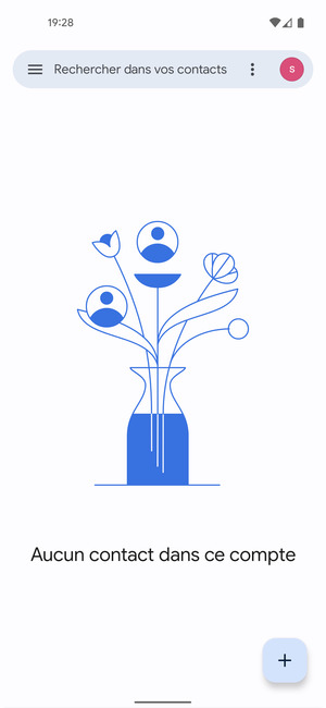 Sélectionnez le bouton du Menu