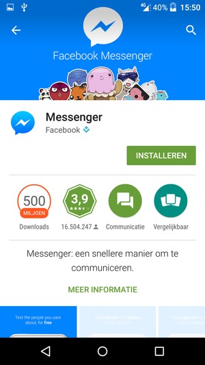 Selecteer INSTALLEREN