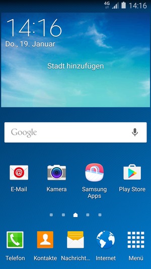 Wählen Sie Nachrichten