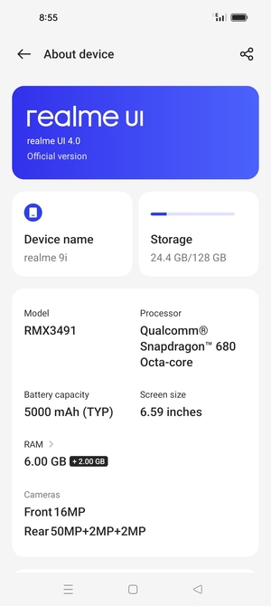 Select realme UI