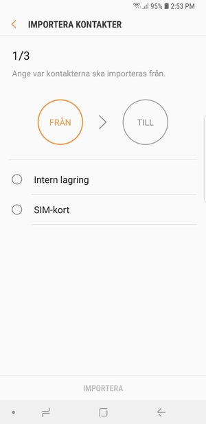 Välj SIM-kort