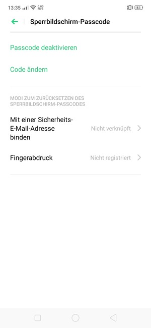 Ihr Handy ist jetzt mit einer Bildschirmsperre gesichert