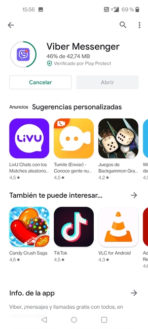 Espere a que el proceso de instalación finalice