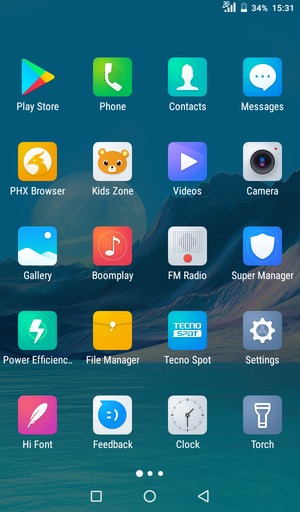 Select Settings