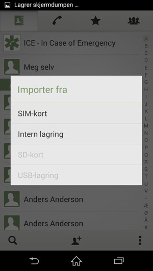 Velg SIM-kort