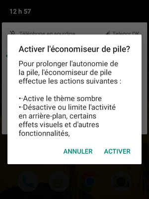 Sélectionnez ACTIVER