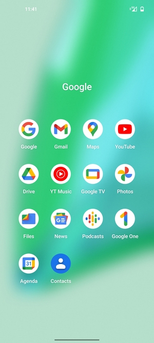 Sélectionnez Gmail