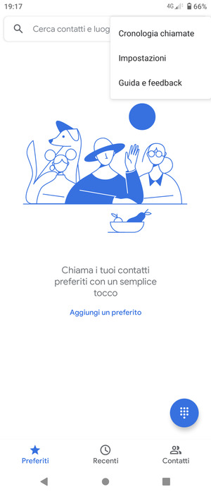 Seleziona Impostazioni