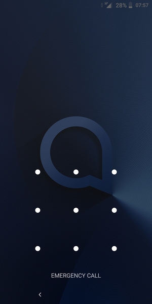 Your phone is now secure with a screen lock