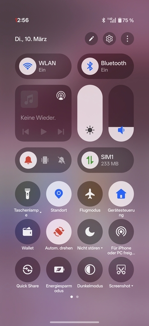Schalten Sie WLAN und Bluetooth aus