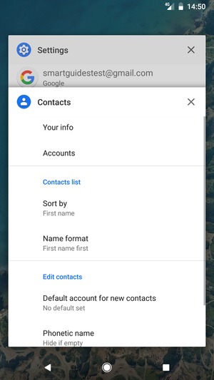 Swipe apps to the right to close them