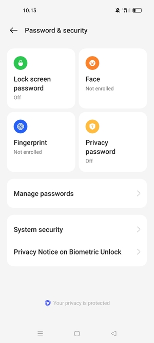Select System security