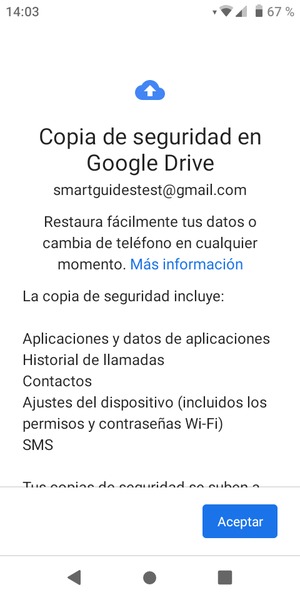 Seleccione Aceptar